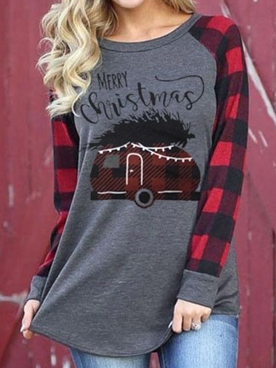 Simple Charm Well Made Long Sleeve T-Shirt HF1703-03-04